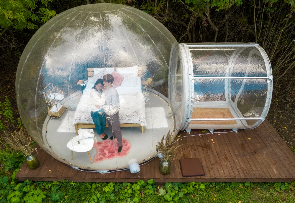 best inflatable bubble tent